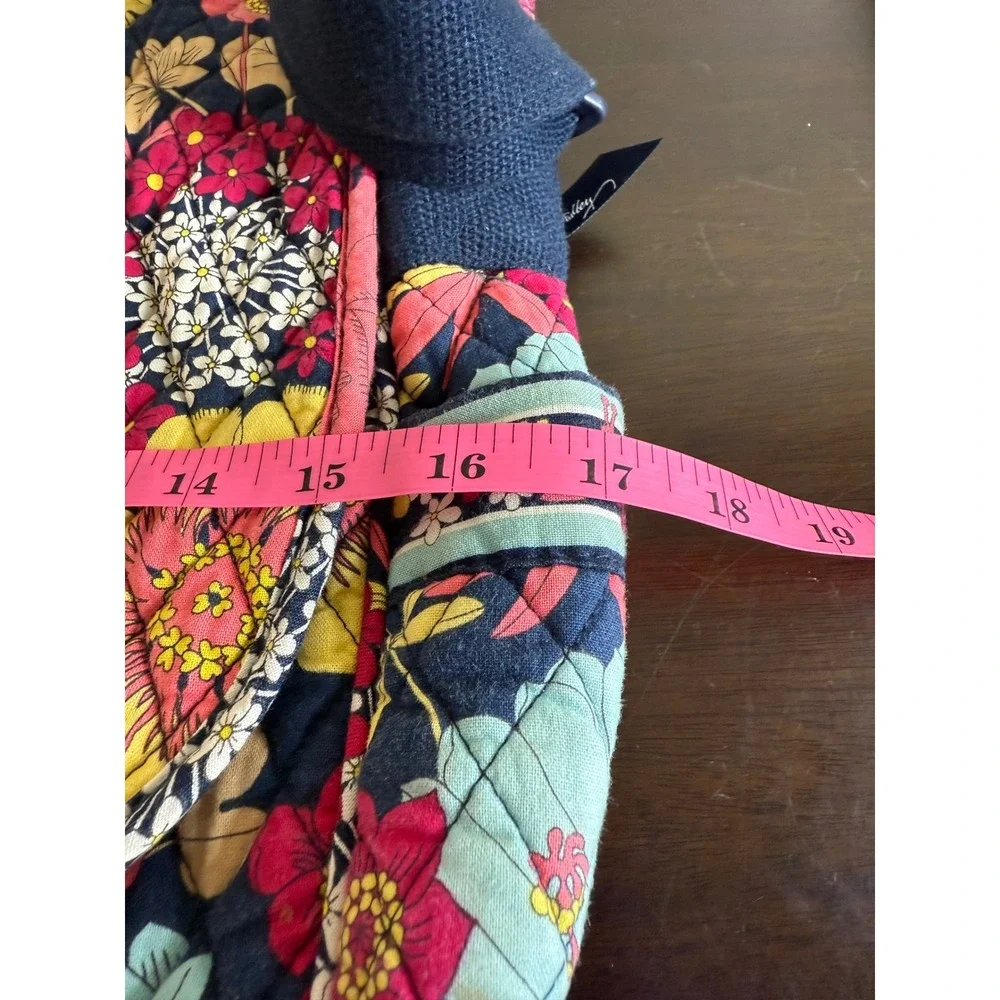 Vera Bradley Quilted Crossbody Bag Women's Floral Shoulder‎ Bag Purse